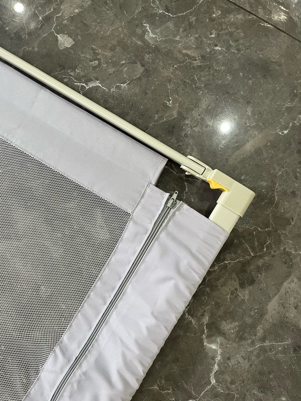 Thanh chắn giường Umoo bản nâng cấp màu ghi (KT: 180x73cm) full box - Ảnh 6