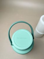 Bình trữ lạnh sữa Momcozy 22oz màu xanh ( full box) - Ảnh 3