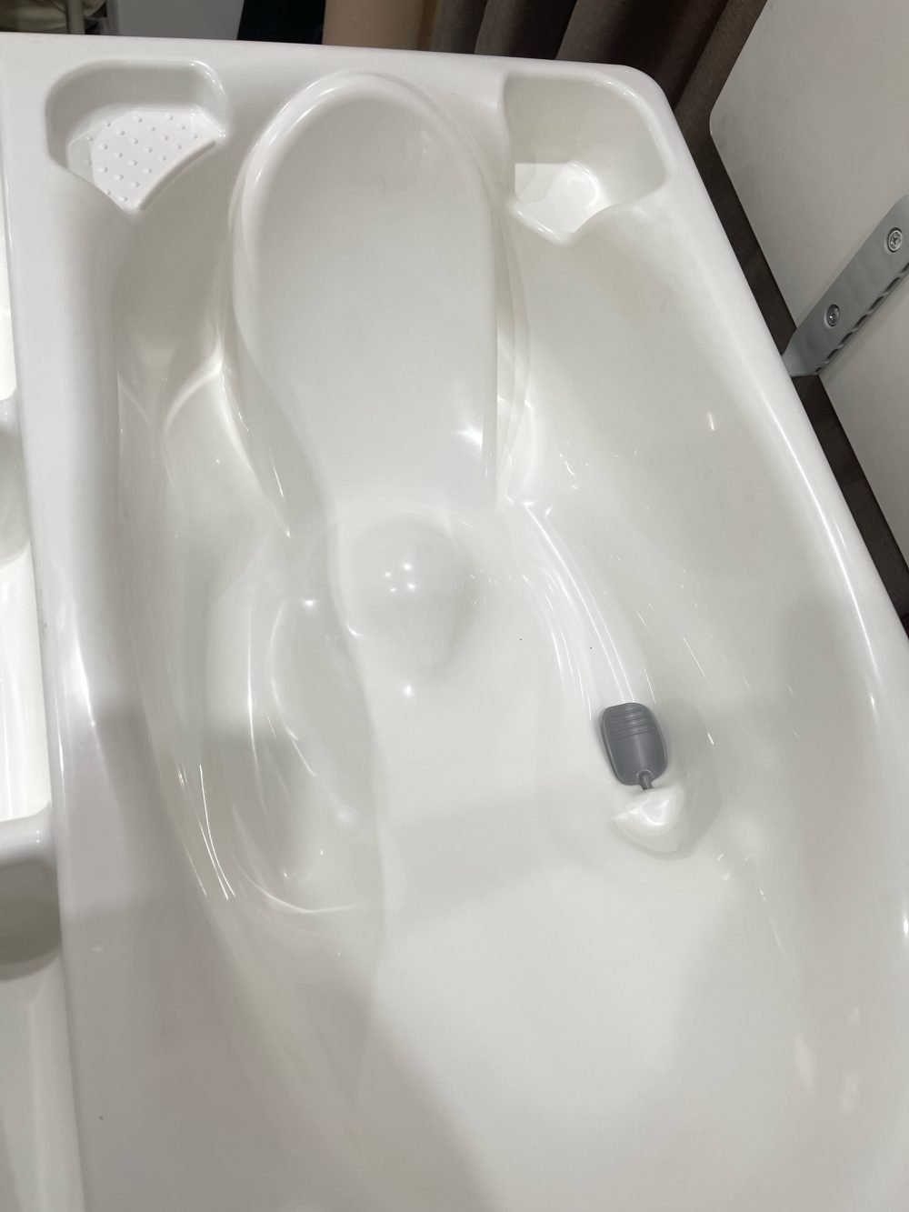 Kệ tắm và thay bỉm Cam màu xanh (no box), tặng kèm lưới tắm - Ảnh 15