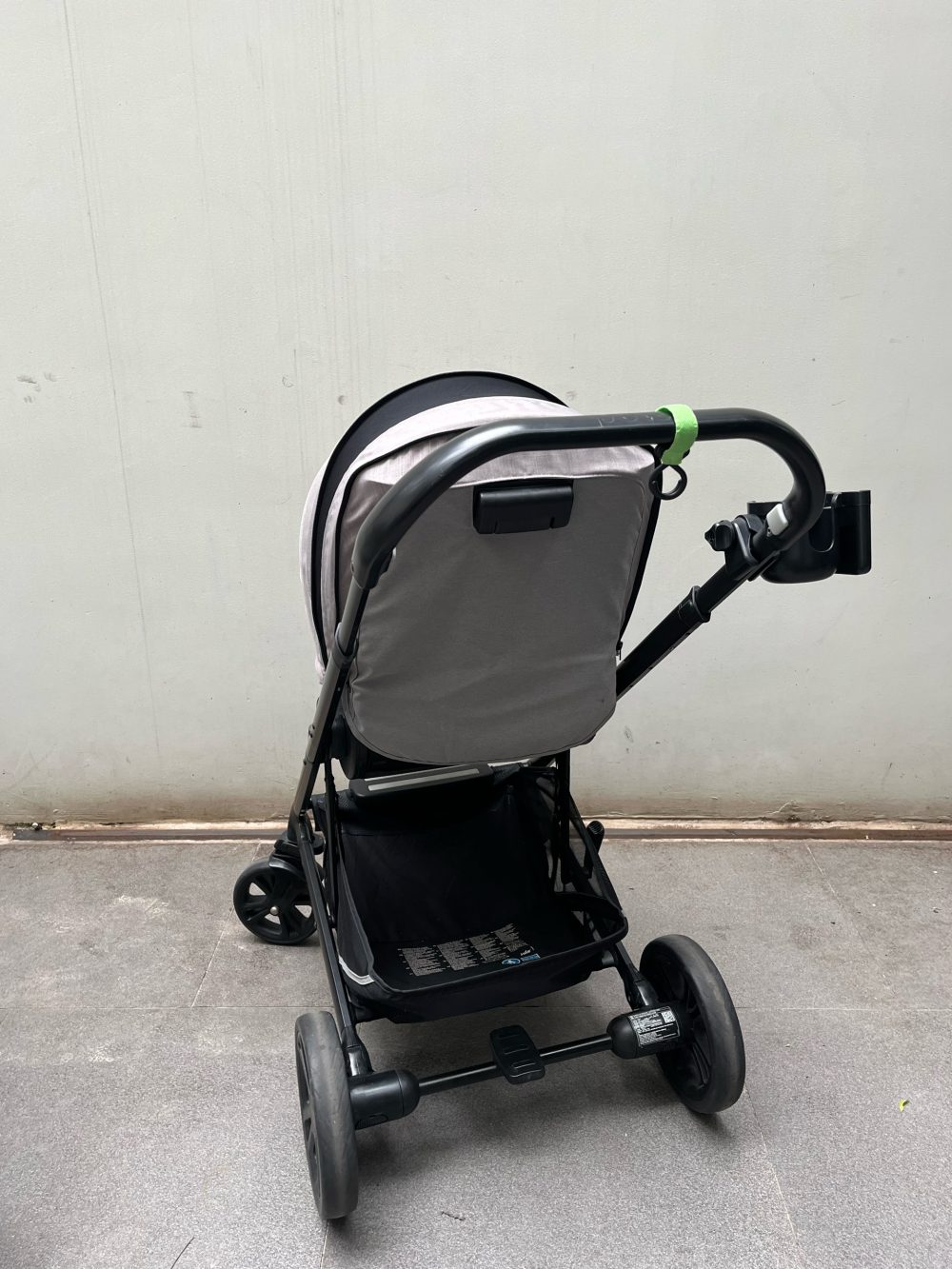 Xe đẩy Joie Chrome W/RC & ADPT màu Pebble (Size: 0->22kg) no box, full phụ kiện - Ảnh 6
