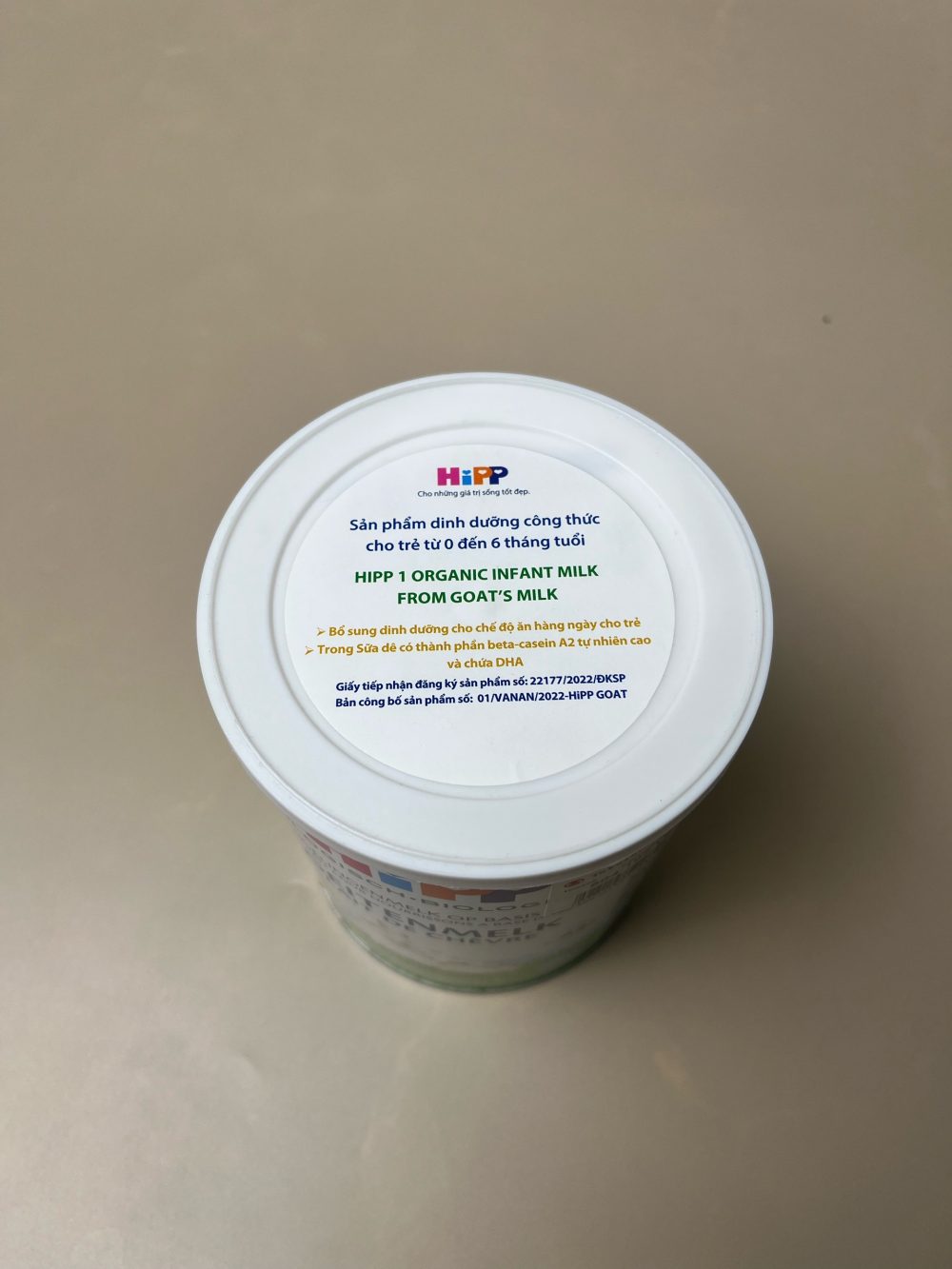 Sữa Bột Dê Hipp Organic Goat's Milk 1 400gram (0m->6m) Date: 20/2/2027 - Ảnh 3