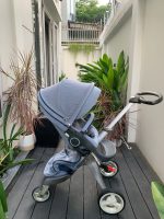 Xe đẩy Stokke Xplory màu xanh nhạt kèm màn chống muỗi (6m~36m) - Ảnh 26