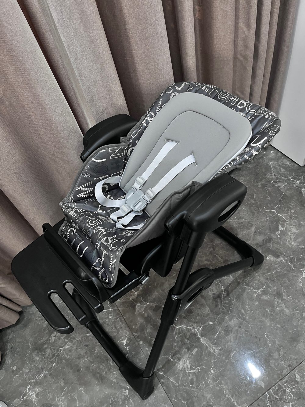 Ghế ăn dặm Mimzy Abc Joie màu than chì ( 0m-> 3y~ tối đa 15kg) - Ảnh 11