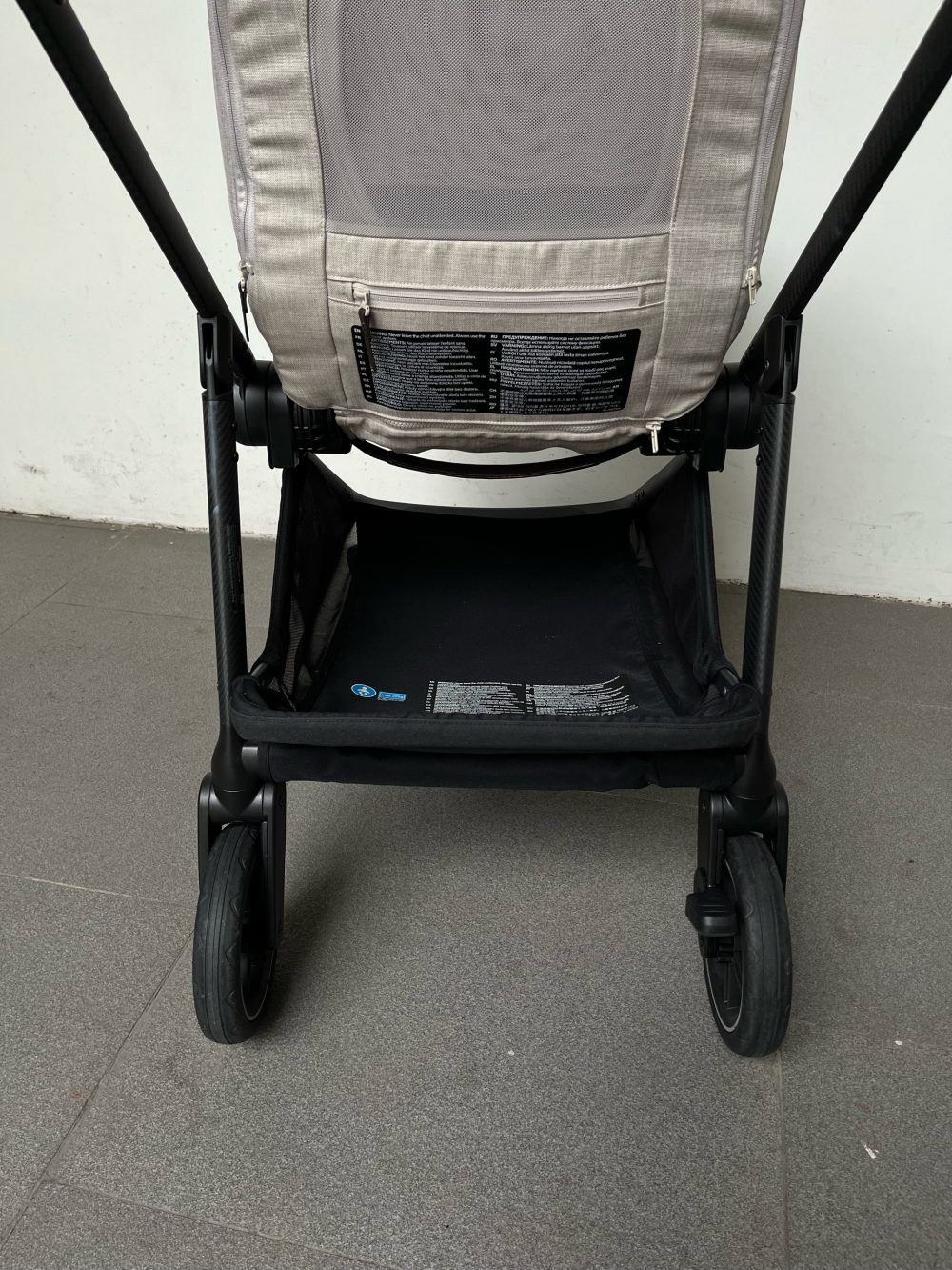 Xe đẩy Nuna Swiv với bánh xoay 360° màu biscotti (size: 0->22kg~4y) fullbox, full phụ kiện, còn BH: 21/6/2027 - Ảnh 4