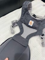 Địu Ergobaby Hip Seat Cool Air Mesh, Carbon Grey( size: 5kg5->20kg ~ 4->48m) - Ảnh 11