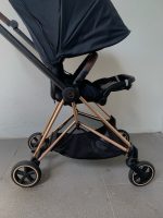Xe đẩy Cybex Mios 2 màu xanh đen khung gold rose (sơ sinh-4y~22kg) - Ảnh 6