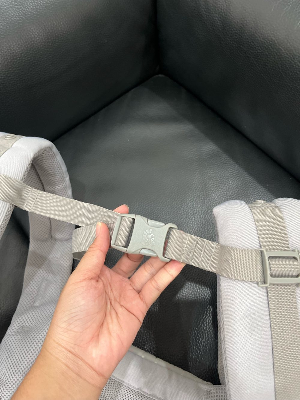 Địu Ergobaby Omni 360 Cool Air Mesh, Pearl Grey ( size:0->48m~ 3kg2->20kg) - Ảnh 3