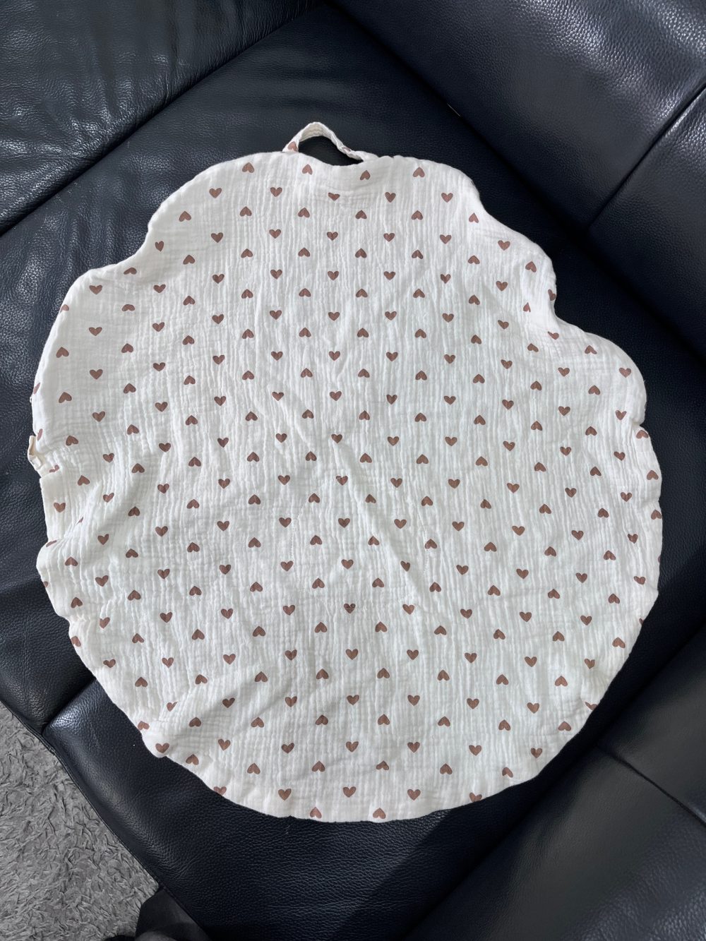 Vỏ gối chống trào ngược Mochee họa tiết trái tim 60x60cm - Ảnh 5