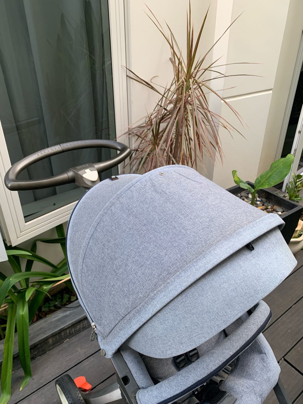 Xe đẩy Stokke Xplory màu xanh nhạt kèm màn chống muỗi (6m~36m) - Ảnh 17