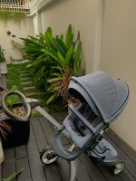 Xe đẩy Stokke Xplory màu xanh nhạt kèm màn chống muỗi (6m~36m) - Ảnh 31
