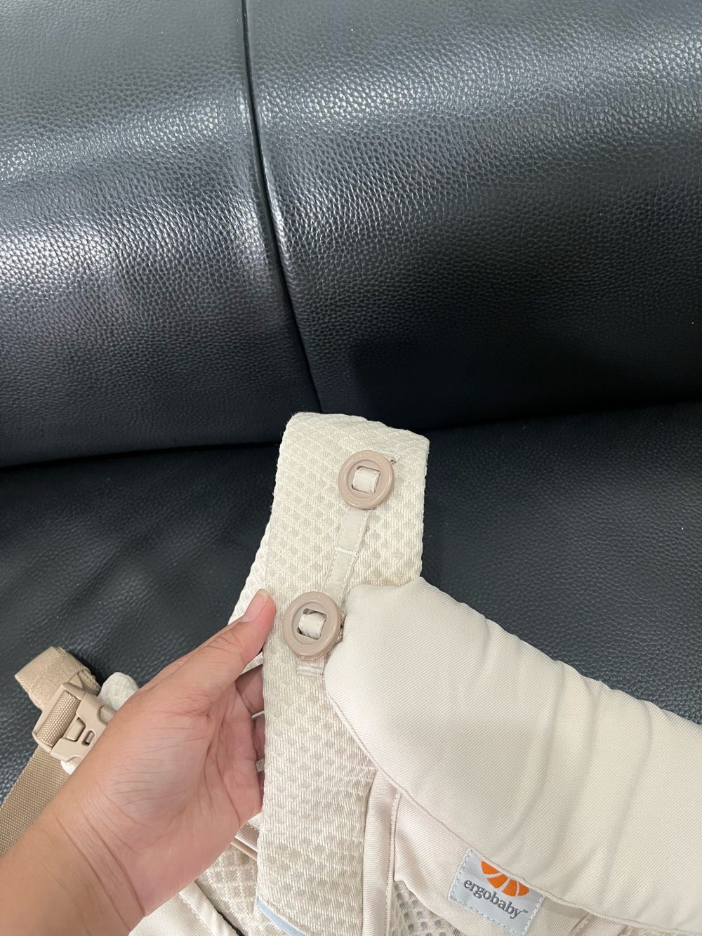 Địu Ergobaby Omni Breeze, Natural Beige( size: 3kg2→20kg~ 0→48m) - Ảnh 7