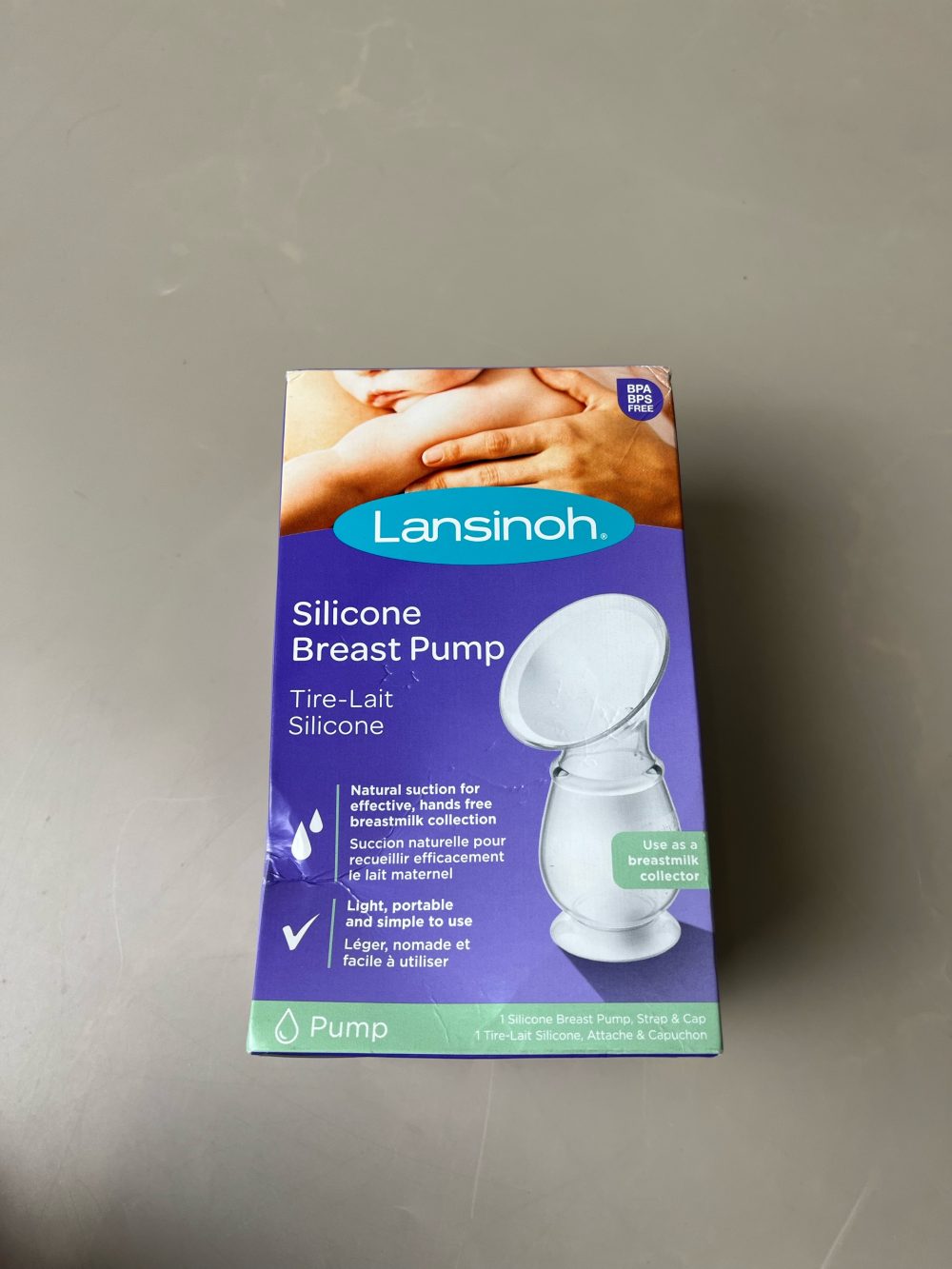 Cốc hứng sữa silicone Lansinoh 100ml (full box) - Ảnh 12