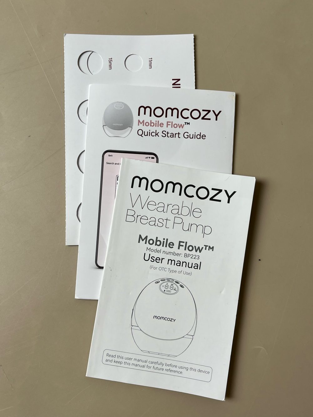 Máy hút sữa Momcozy M9 màu hồng ( còn cốp đựng) - Ảnh 8