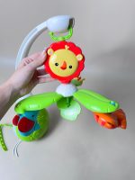 Đồ chơi treo cũi vườn thú Fisher Price (full box) - Ảnh 9