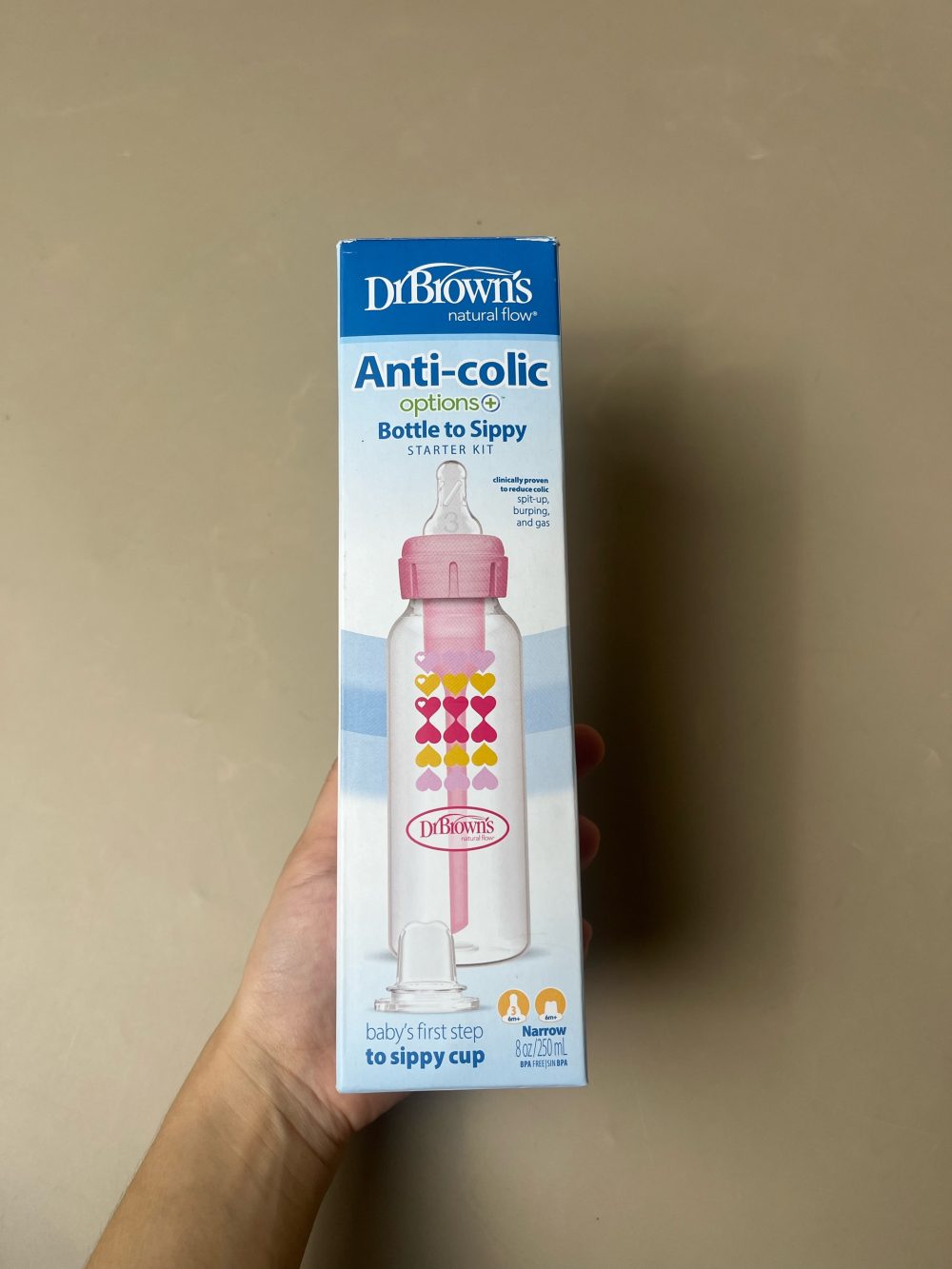 Bình sữa Dr.Browns cổ hẹp 260ml kèm 2 núm số 2 (full box) - Ảnh 26