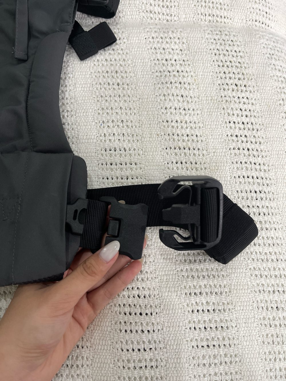 Địu em bé Stokke Limas Mesh Anthracite(Size: 4->15 kg) - Ảnh 4