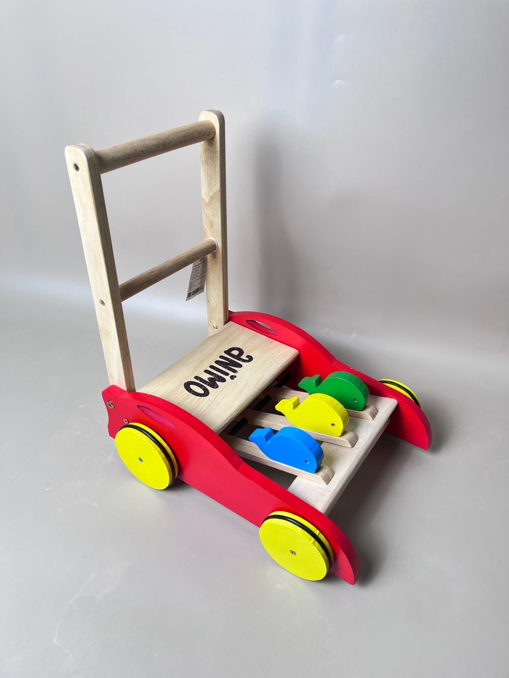 Xe tập đi gỗ cho bé Animo (full box) - Ảnh 4