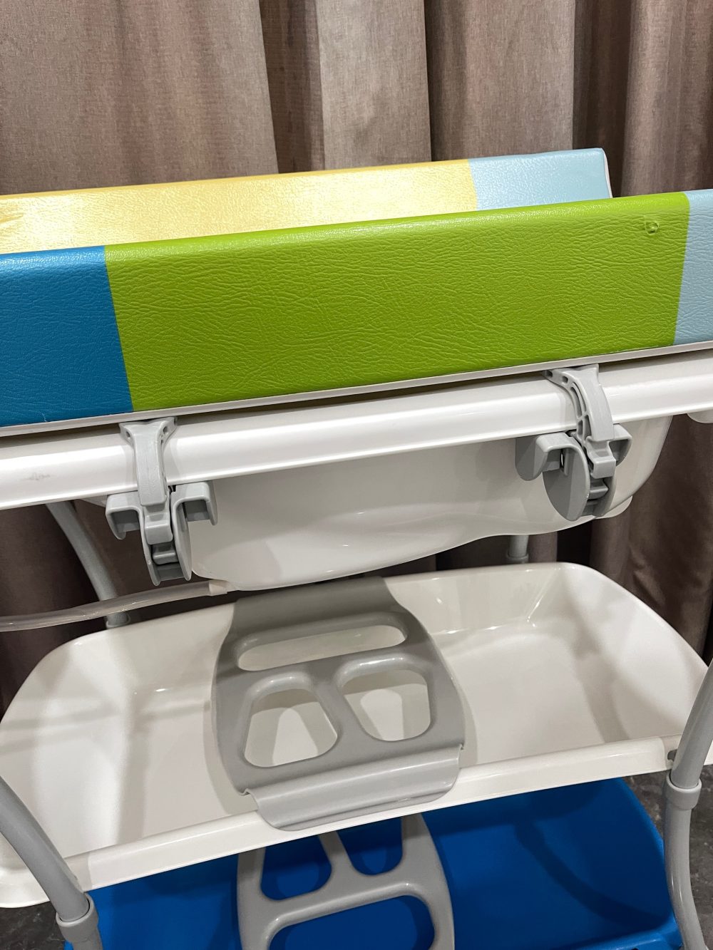 Kệ tắm và thay bỉm Cam màu xanh (no box), tặng kèm lưới tắm - Ảnh 24