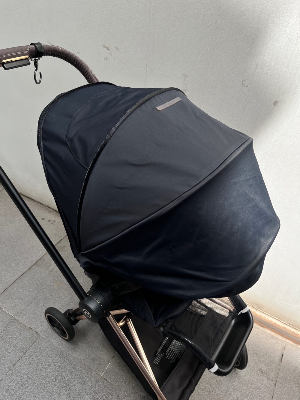 Xe đẩy Cybex Mios 2 màu đen khung rose gold (size 0→4y, tối đa 22kg) - Ảnh 17