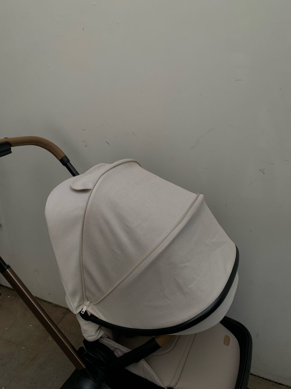 Xe đẩy Chicco Premium Mysa, Màu be ánh kim ( size: 0->4y~22kg) kèm áo mưa - Ảnh 6