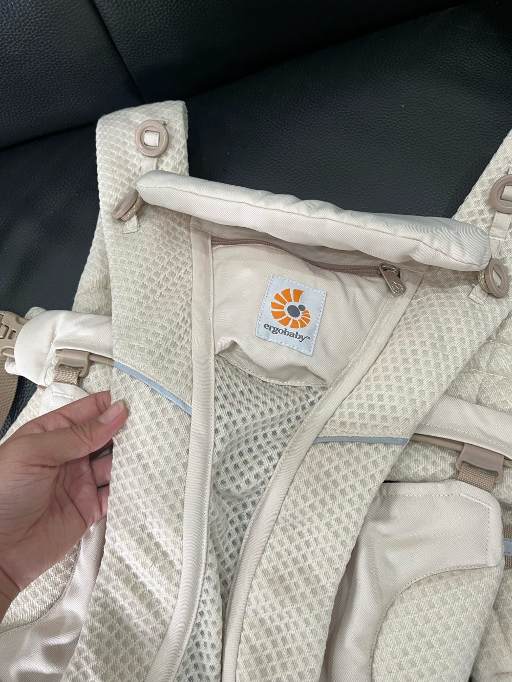 Địu Ergobaby Omni Breeze, Natural Beige( size: 3kg2→20kg~ 0→48m) - Ảnh 2