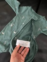 Set 2 bộ sleepsuit Carter’s hoạ tiết rừng khủng long ( size: newborn ) - Ảnh 2