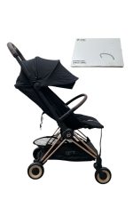 Xe đẩy Cybex Coya Rose Gold màu đen kèm bumper bar ( size: 0->4y, tối đa 22kg)