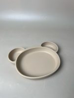 Khay ăn dặm silicone Rocou màu nâu tặng kèm nướu TGM (no box) - Ảnh 4