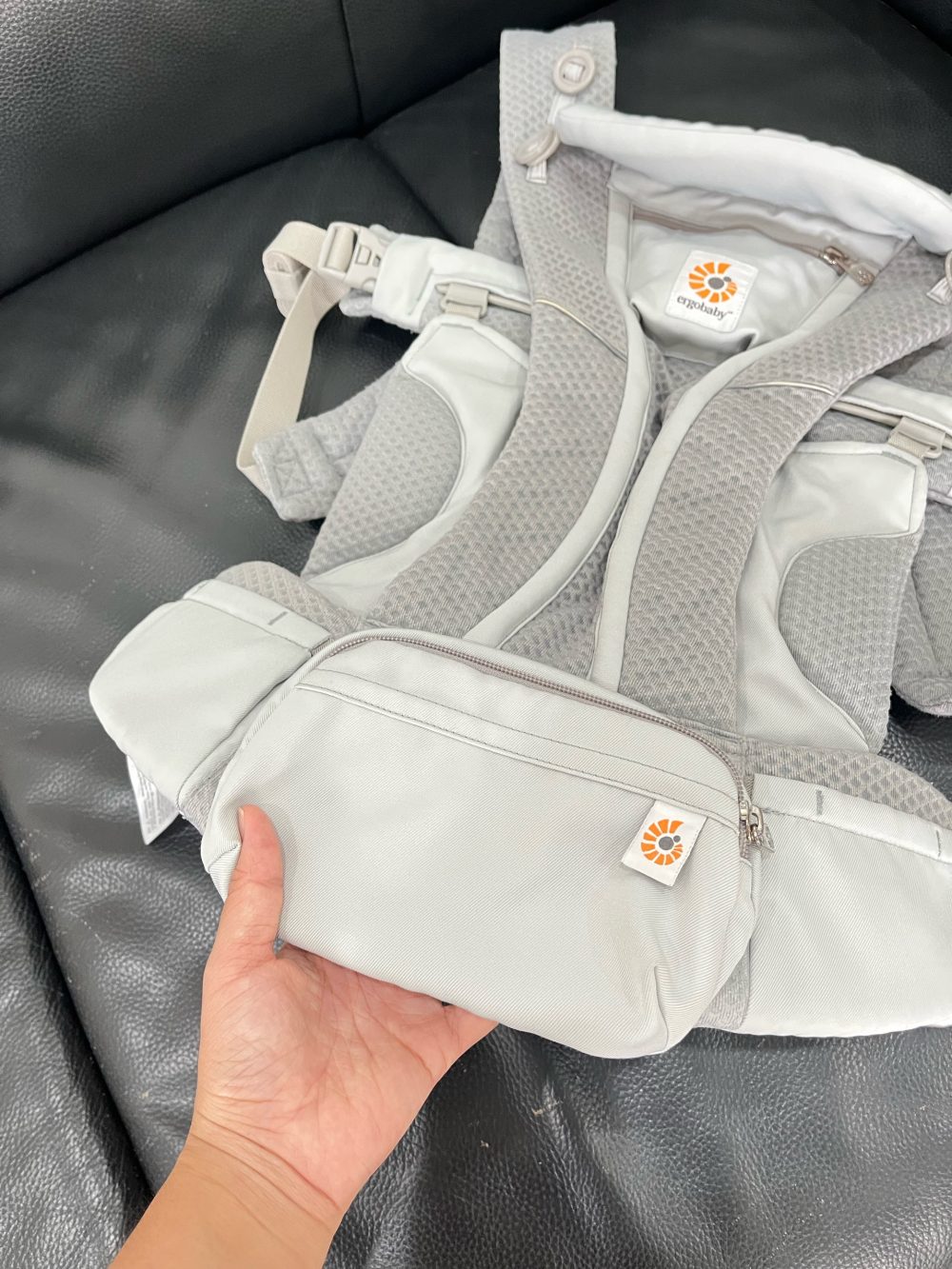 Địu Ergobaby Omni Breeze, Pearl Grey (size: 3kg2→20kg4~ 0→48m) - Ảnh 4