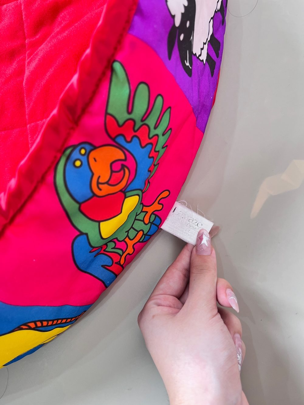 Thảm chơi Lamaze họa tiết động vật 65x55cm - Ảnh 6