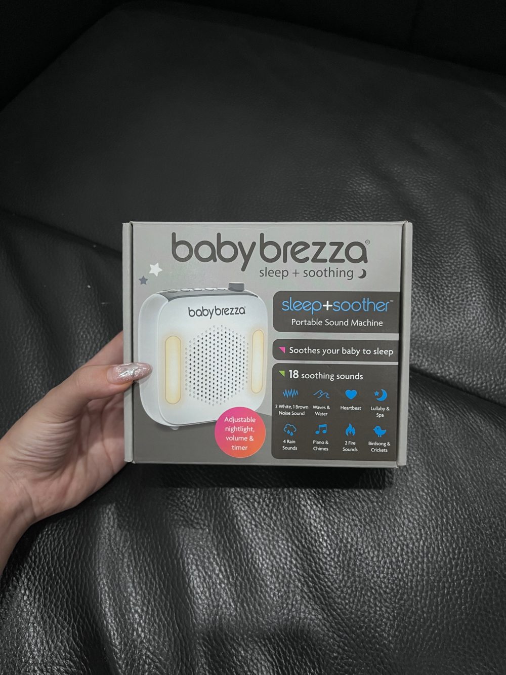 Máy tạo tiếng ồn trắng Baby Brezza Sleep & Soothing (full box) - Ảnh 10