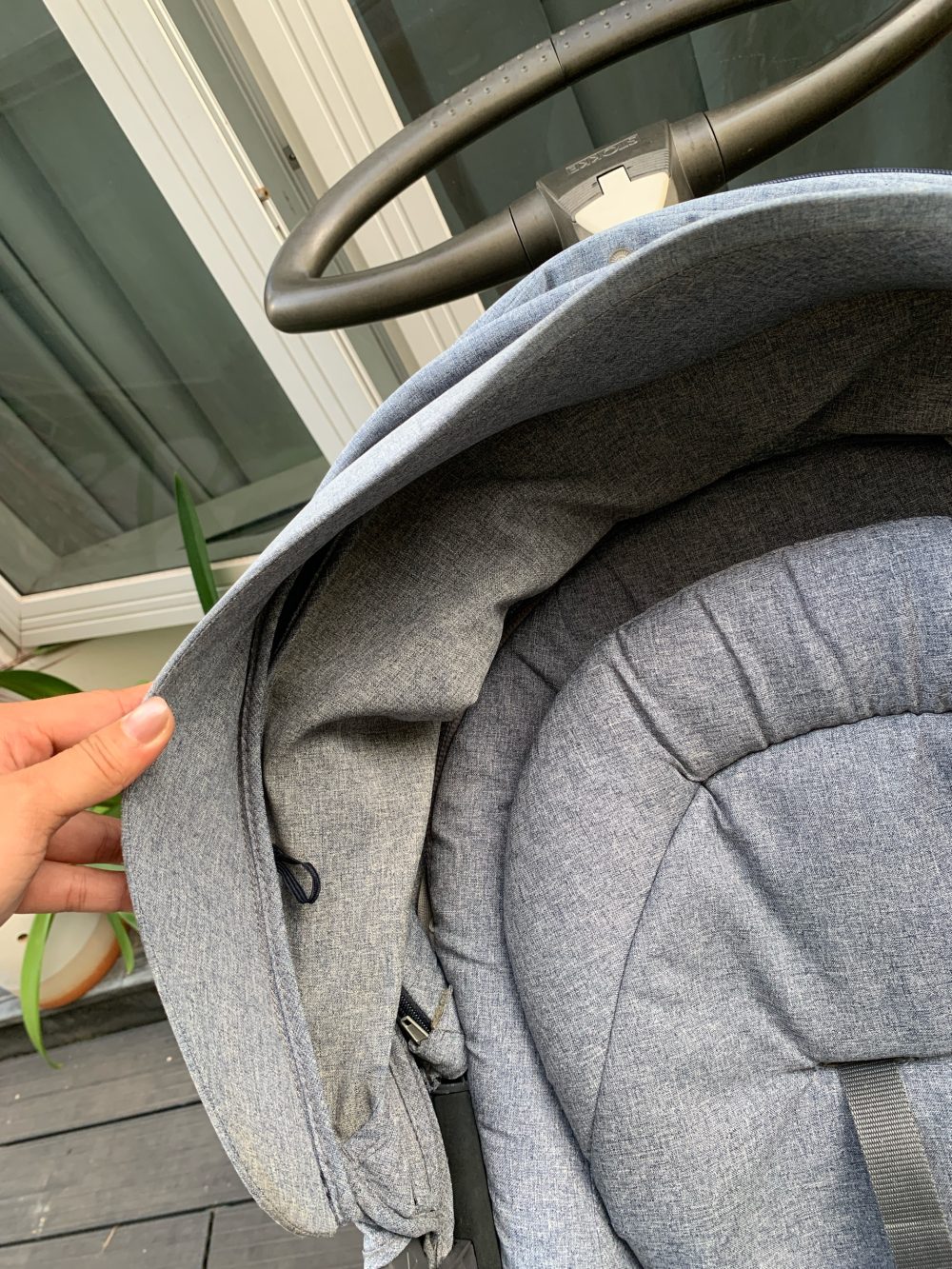 Xe đẩy Stokke Xplory màu xanh nhạt kèm màn chống muỗi (6m~36m) - Ảnh 18