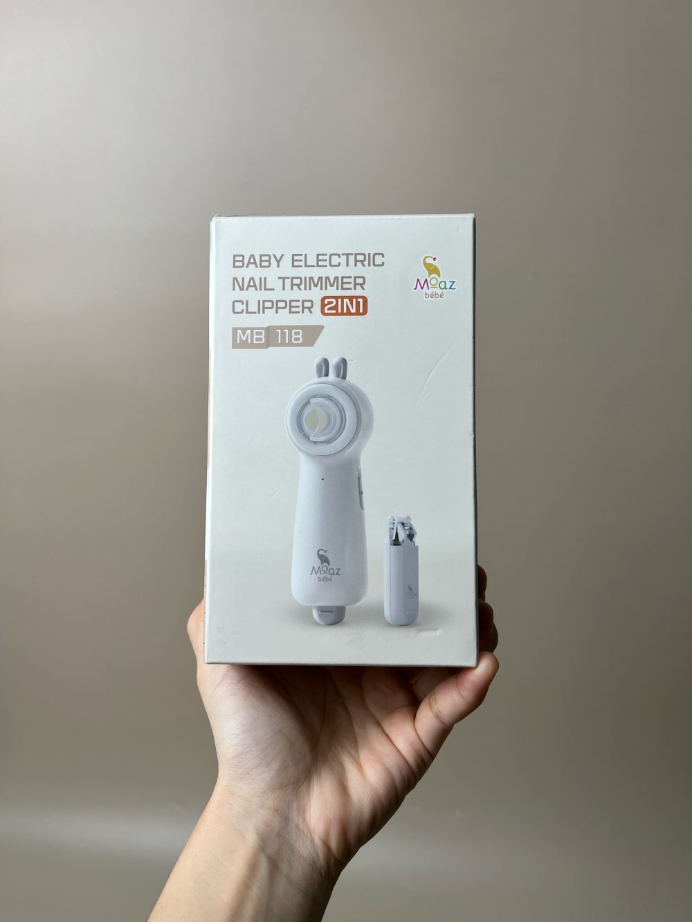 Bộ cắt dũa móng tay cho bé Moaz BéBé MB-118 (full box) - Ảnh 9