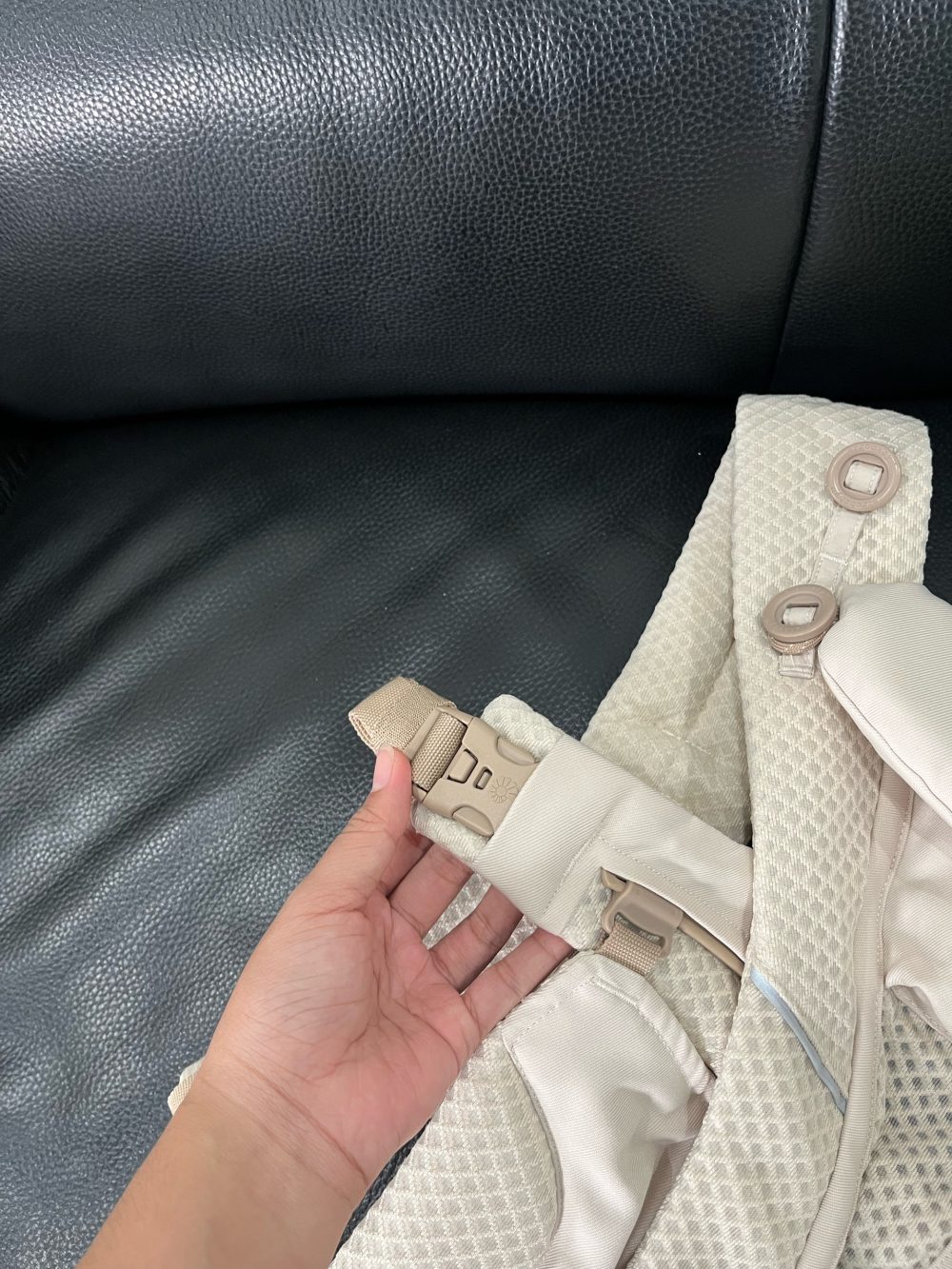 Địu Ergobaby Omni Breeze, Natural Beige( size: 3kg2→20kg~ 0→48m) - Ảnh 5