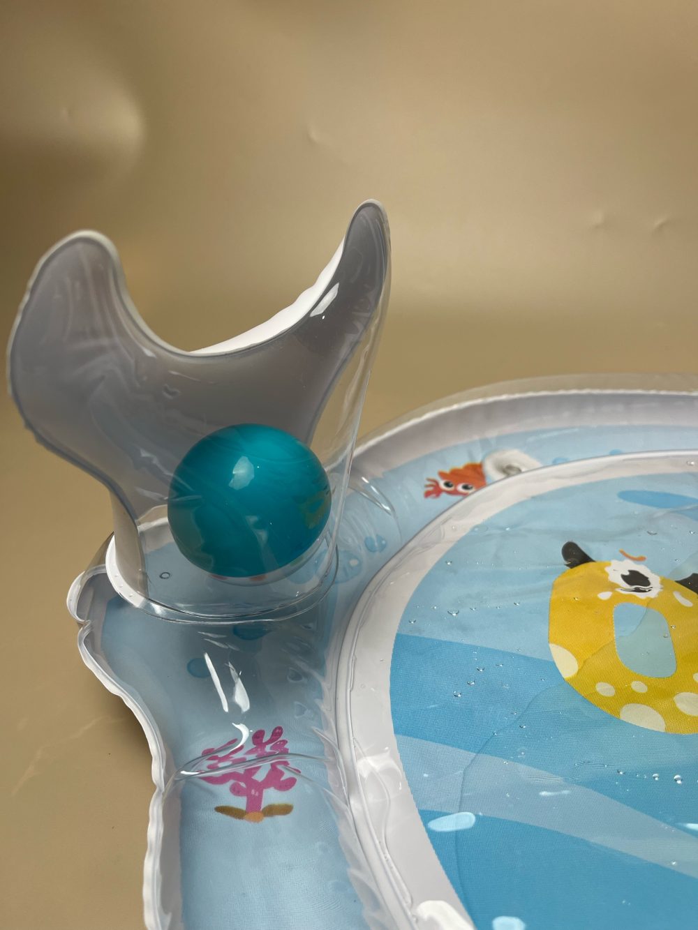 Thảm nước bơm hơi cho bé Malang Honey hoạ tiết cá (no box, 0m-36m ) - Ảnh 4