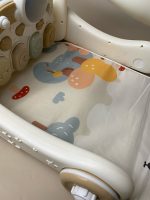 Thảm nhạc, đàn piano, xe tập đi cho bé hoạ tiết vũ trụ màu trắng be (no box) - Ảnh 19