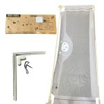 Thanh chắn giường Umoo bản nâng cấp màu ghi (KT: 180x73cm) full box
