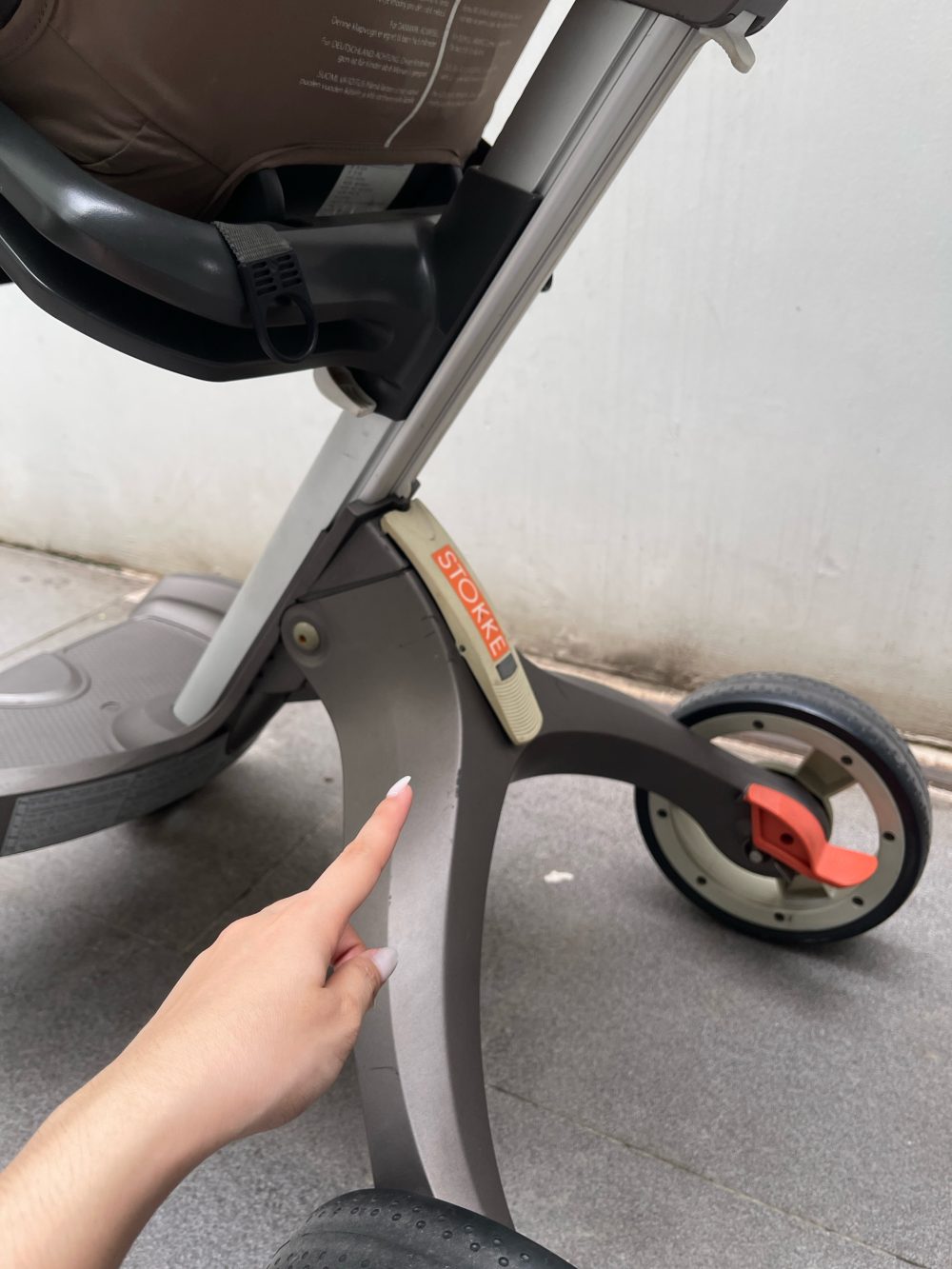 Xe đẩy Stokke Xplory màu nâu (no box, Size: 0-4y, tối đa 22kg) - Ảnh 23
