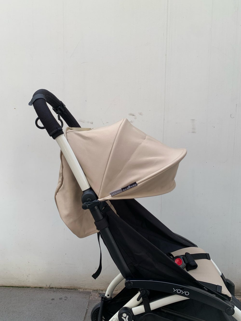 Xe đẩy Babyzen YoYo+ khung trắng màu beige ( size: 6m->22kg~4y) - Ảnh 10