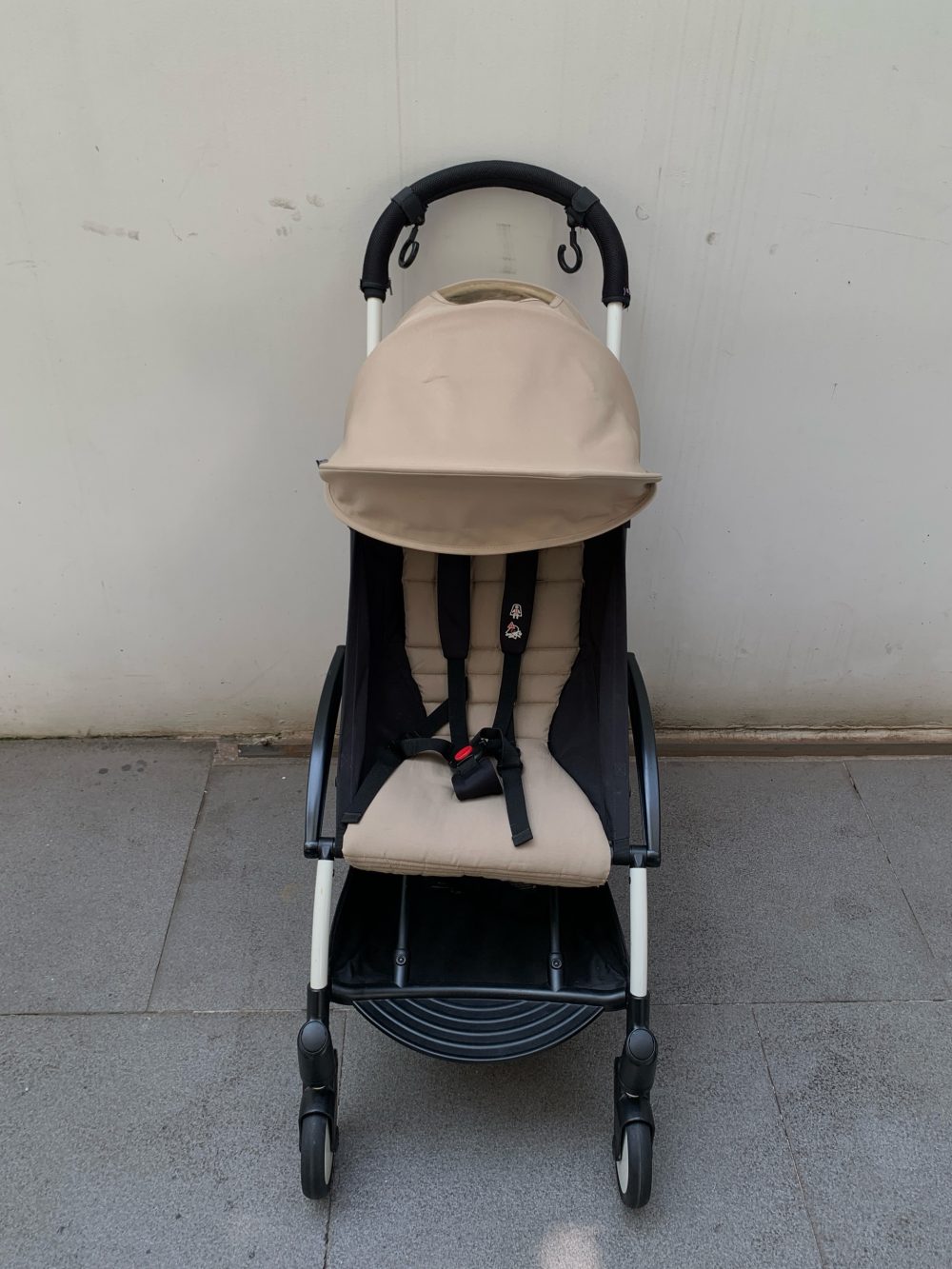 Xe đẩy Babyzen YoYo+ khung trắng màu beige ( size: 6m->22kg~4y) - Ảnh 6