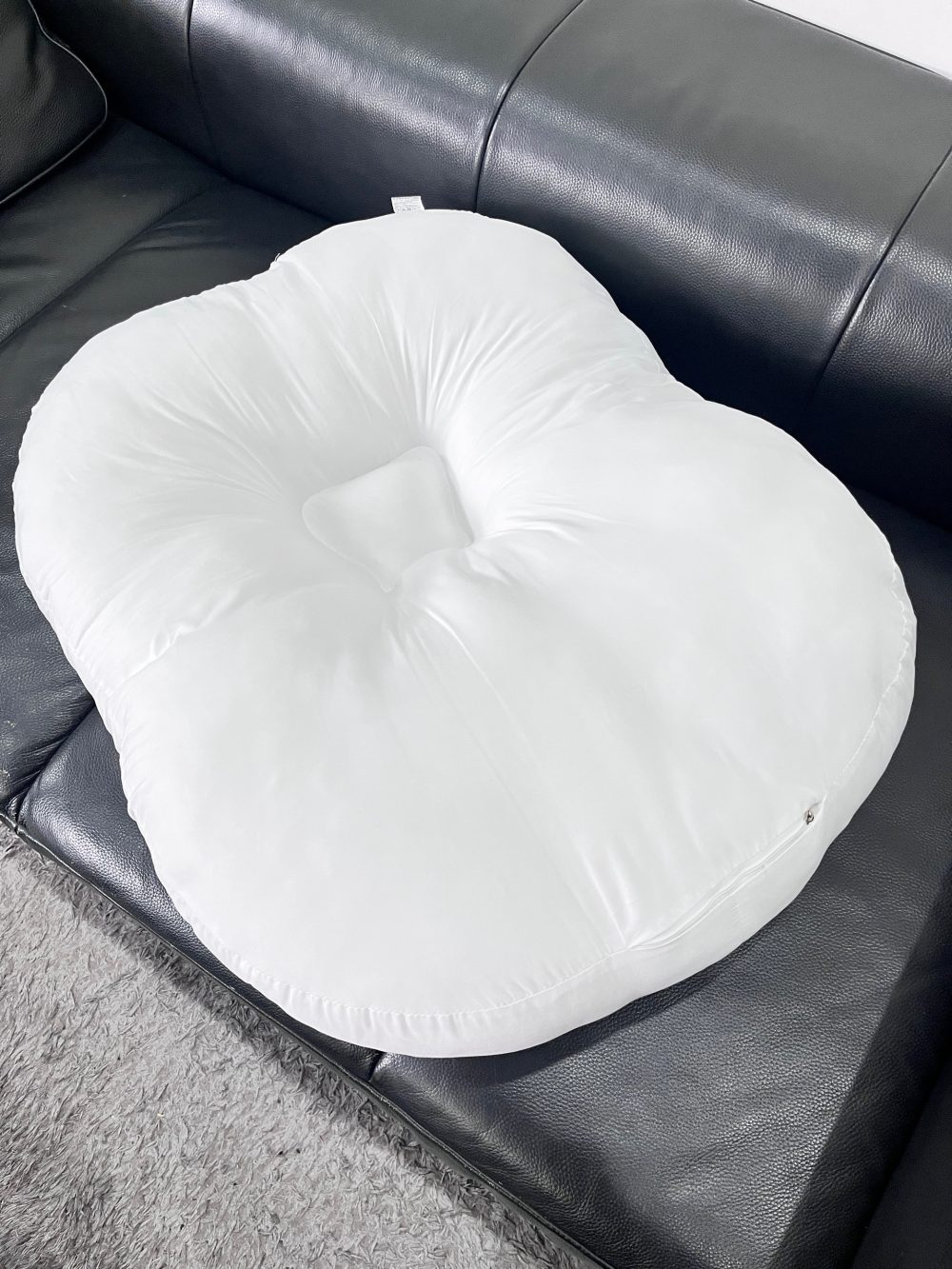 Gối chống trào ngược Dono&Dono vải cotton 4 mùa họa tiết thỏ hồng - Ảnh 11
