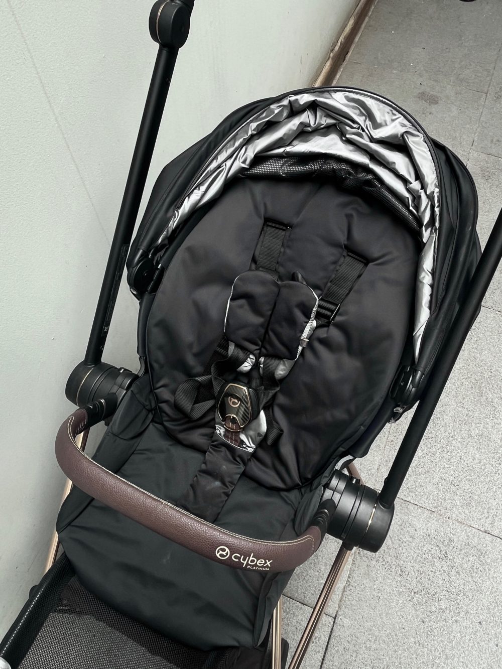 Xe đẩy Cybex Mios 2 màu đen khung rose gold (size 0→4y, tối đa 22kg) - Ảnh 4