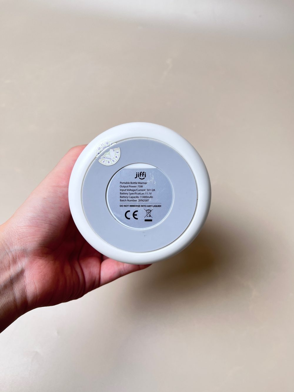 Máy hâm sữa di động cầm tay Jiffi 5.0 kết hợp khuấy sữa (no box) - Ảnh 11