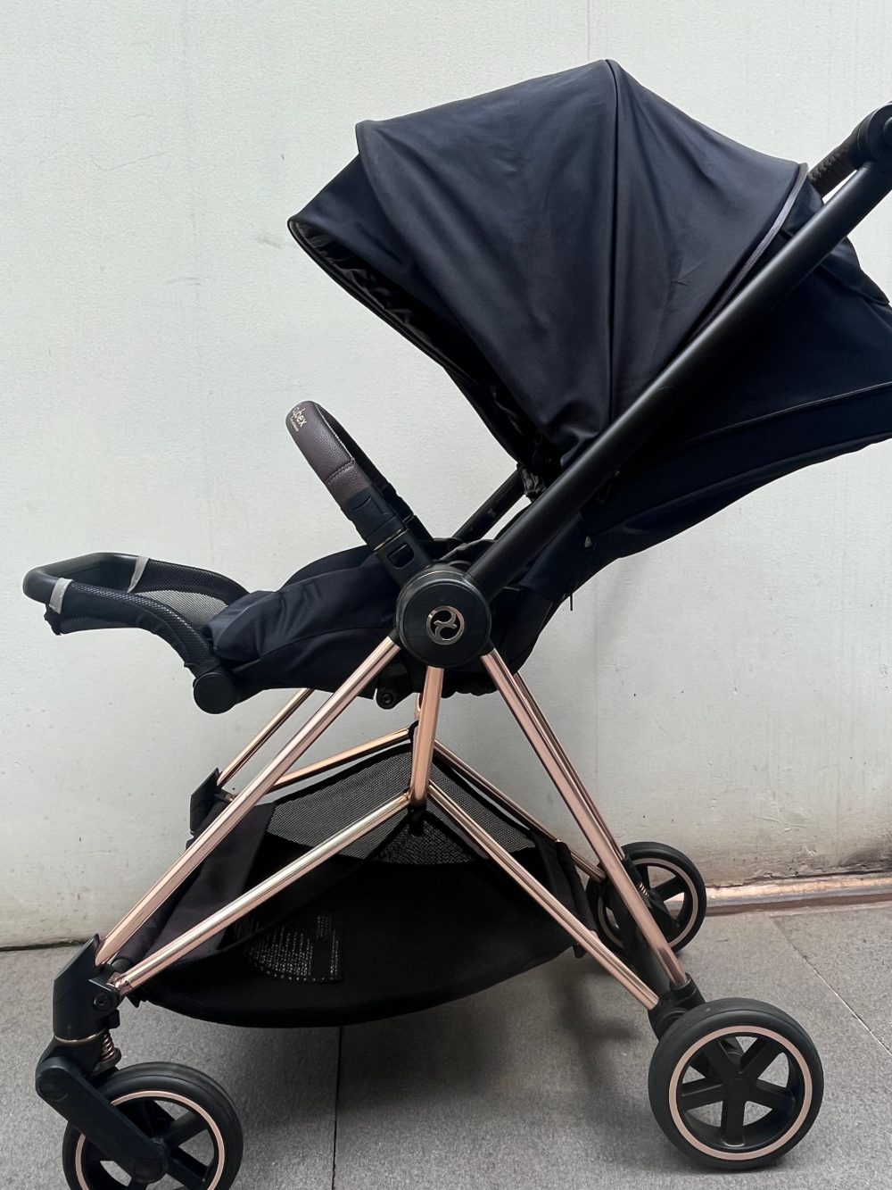 Xe đẩy Cybex Mios 2 màu đen khung rose gold (size 0→4y, tối đa 22kg) - Ảnh 7