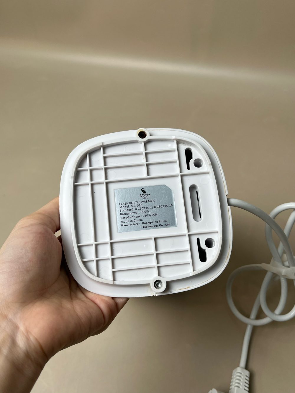 Máy hâm sữa Moaz Bébé MB033 (no box) - Ảnh 6