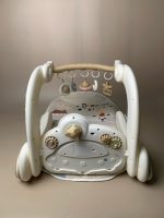 Thảm nhạc, đàn piano, xe tập đi cho bé hoạ tiết vũ trụ màu trắng be (no box) - Ảnh 16