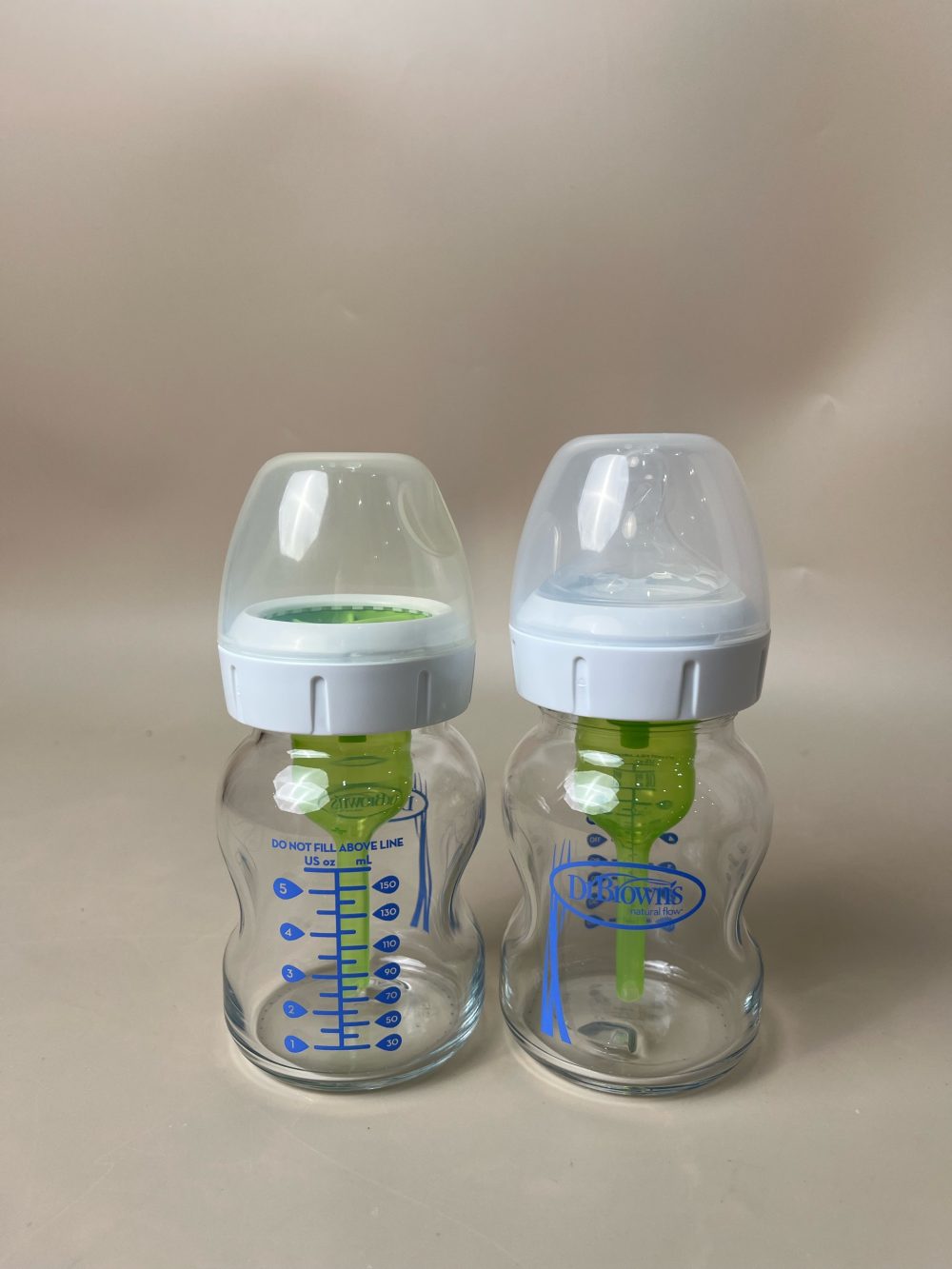 Bình sữa Dr. Browns cổ rộng thuỷ tinh 150ml ( kèm núm số 1 ) & tặng kèm 1 bình ko núm - Ảnh 10