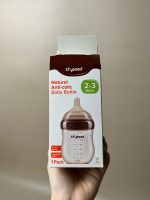 Bình sữa Thyseed PPSU cổ rộng 160ml (kèm núm ti size: 2->3m),full box - Ảnh 3