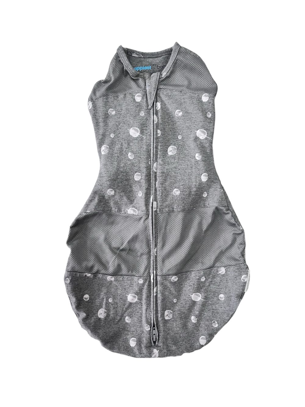 901bec323a56488fb36102882ebce9c4 Chũn quấn HAPPIEST BABY Sleepea size - S/0→2m~2→5kg (no box) - Ảnh 1