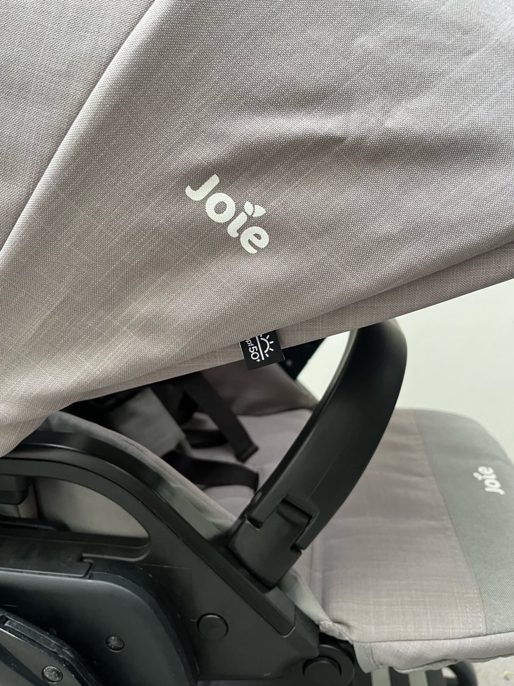 Xe đẩy Joie Chrome W/RC & ADPT màu Pebble (Size: 0->22kg) no box, full phụ kiện - Ảnh 15